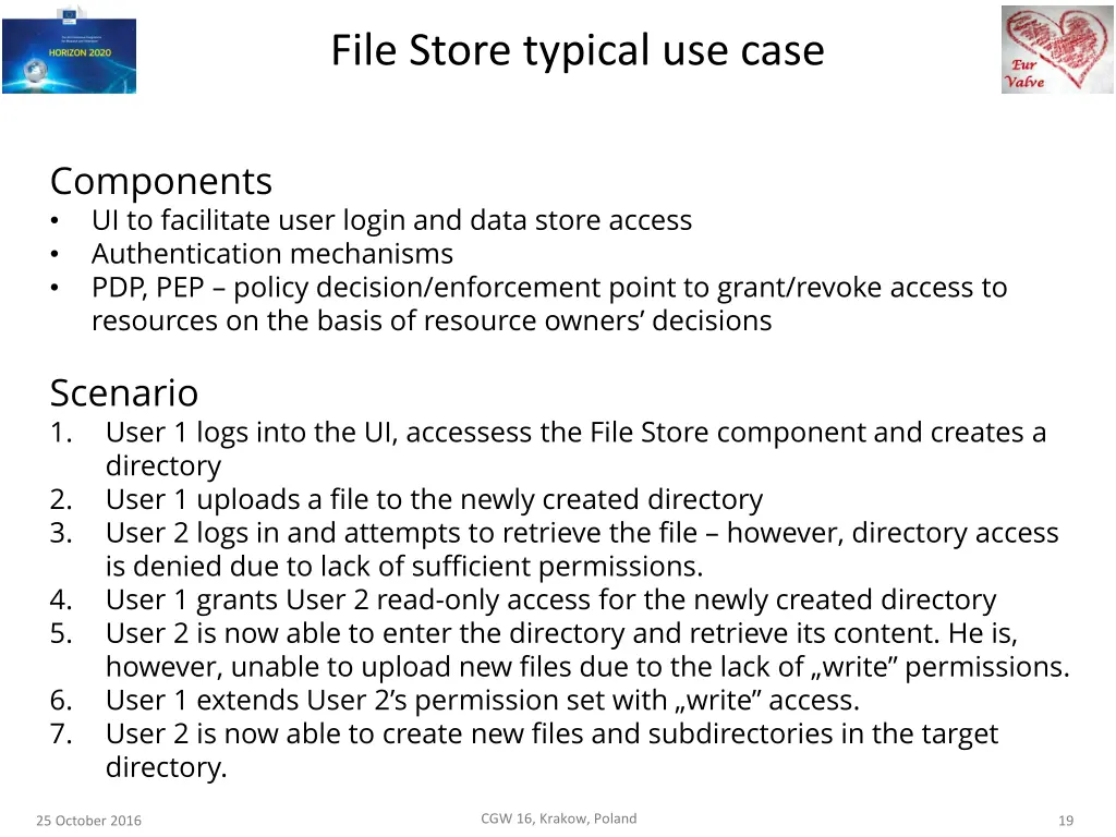 file store typical use case