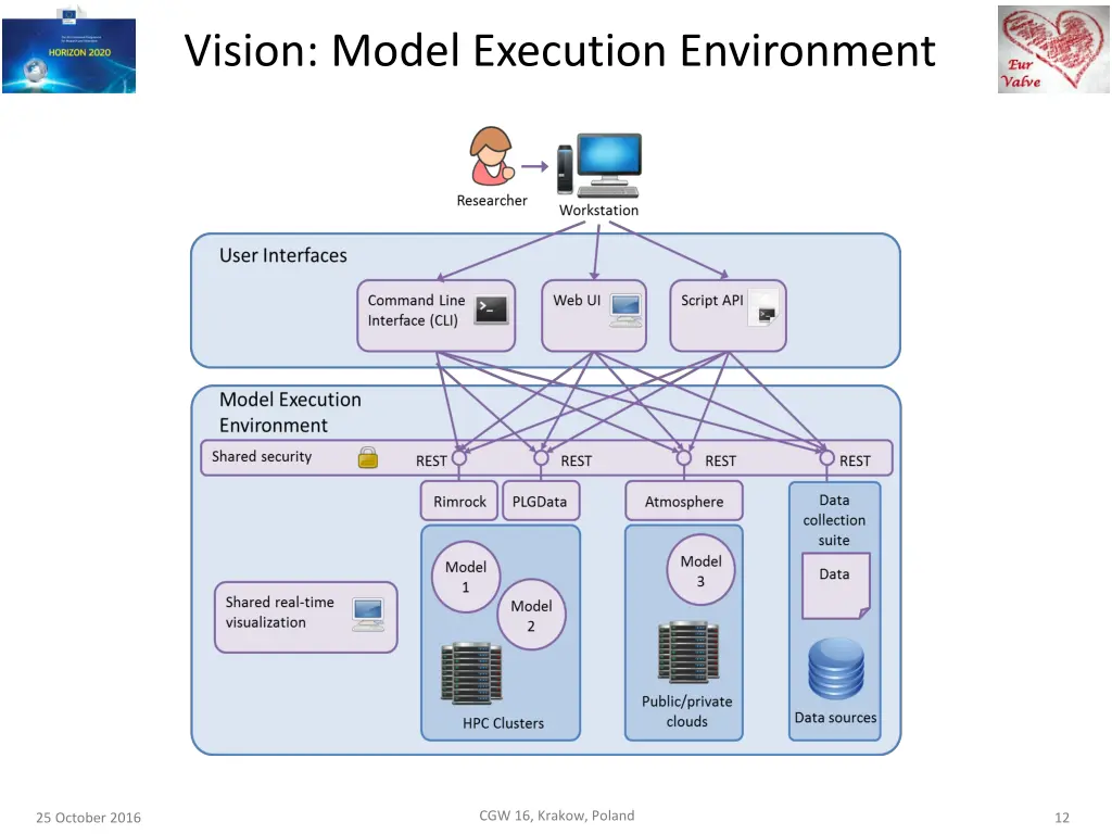 vision model execution environment