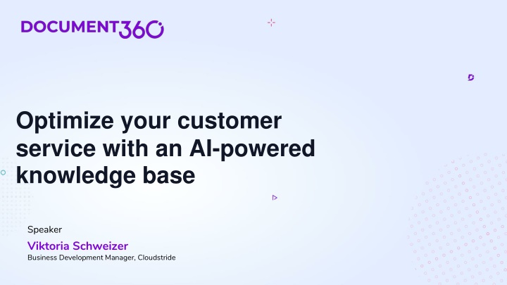 optimize your customer service with an ai powered