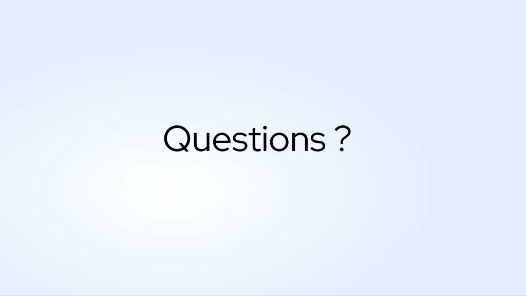 questions