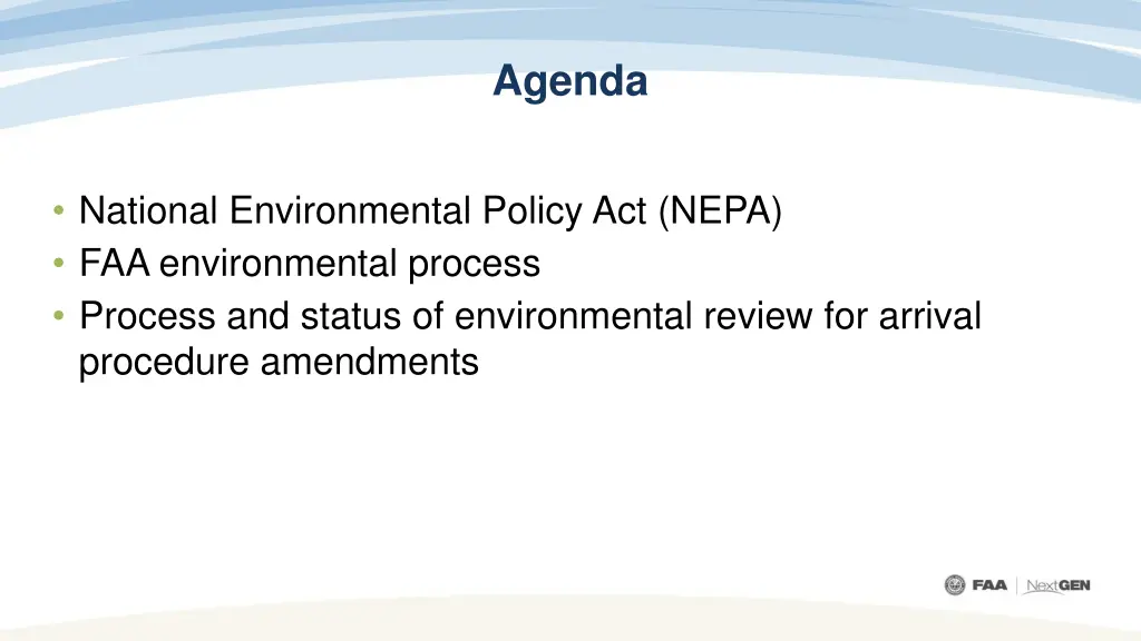 agenda
