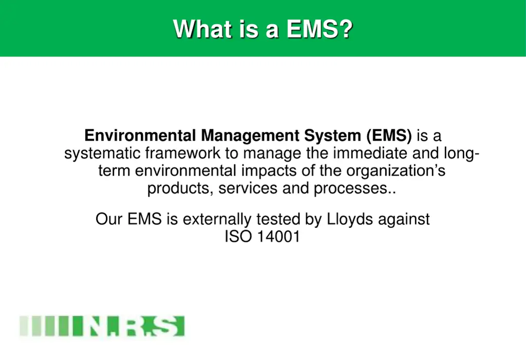 what is a ems