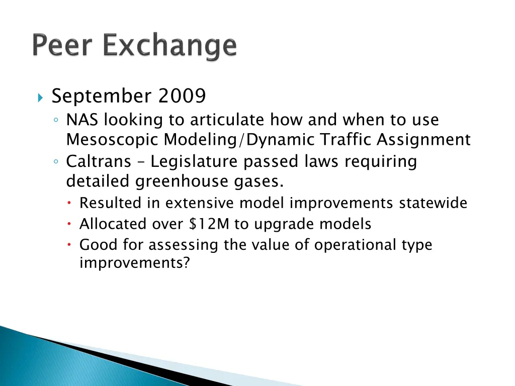 september 2009 nas looking to articulate