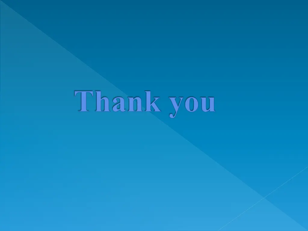 thank you