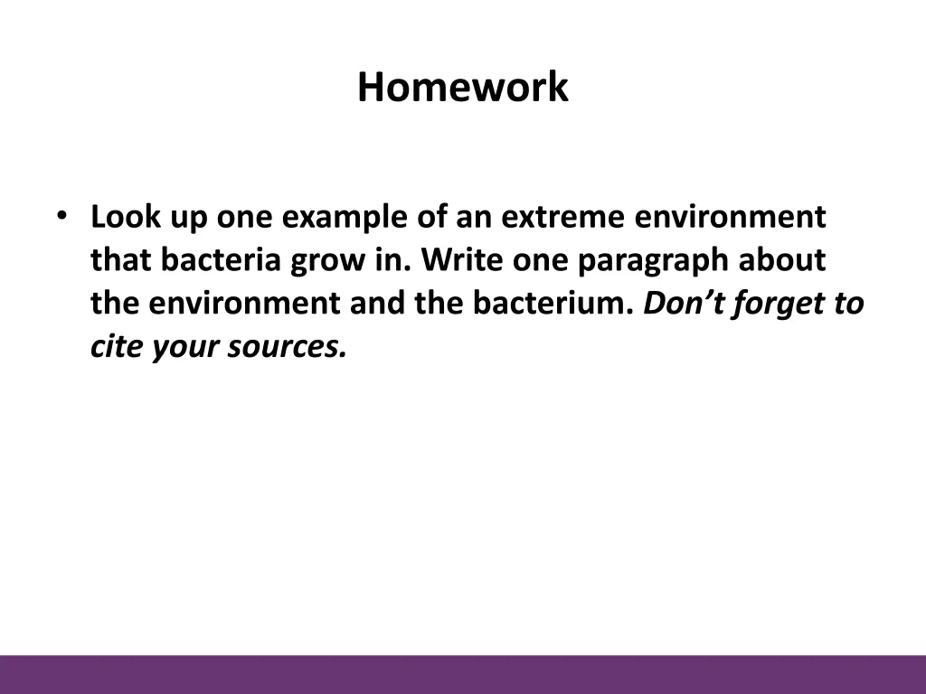 homework