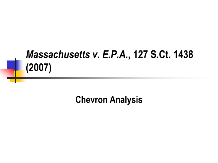 massachusetts v e p a 127 s ct 1438 2007