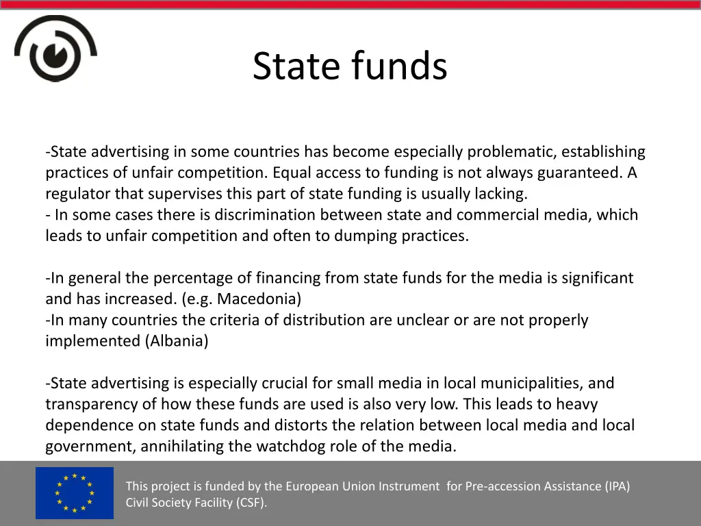 state funds