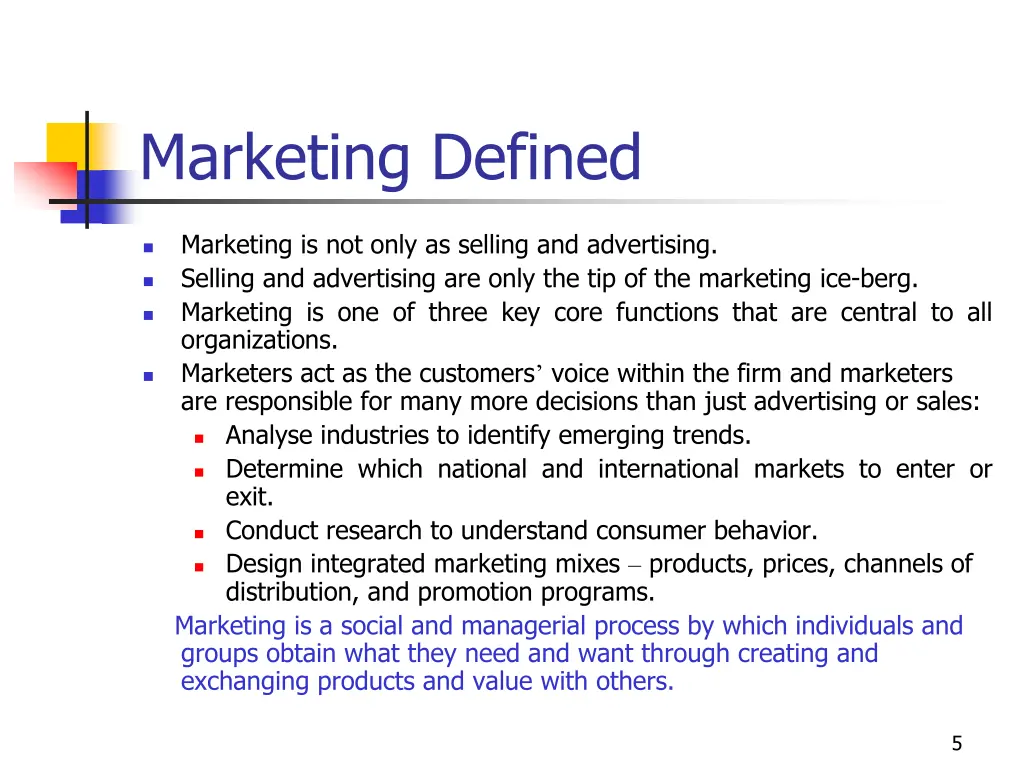 marketing defined