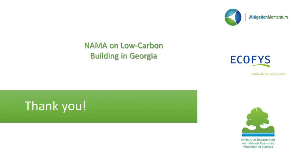 nama on low carbon building in georgia 1