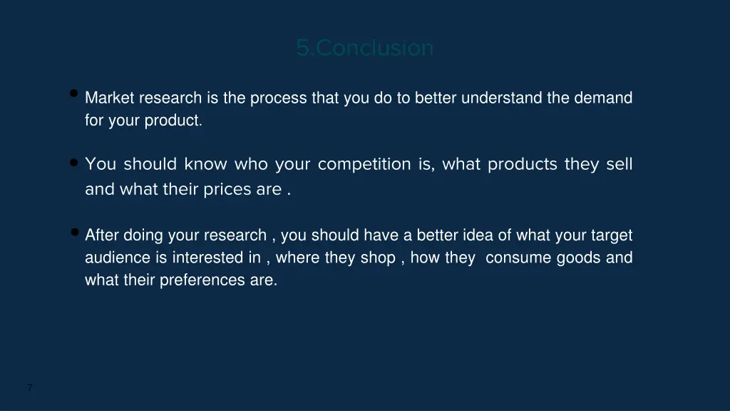 5 conclusion