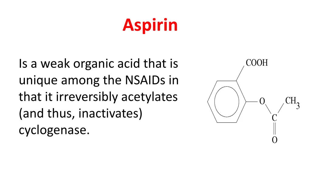aspirin