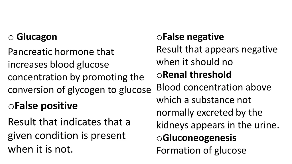 o glucagon pancreatic hormone that increases