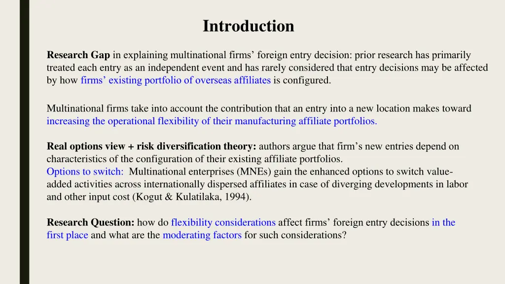 introduction