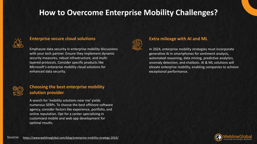 how to overcome enterprise mobility challenges