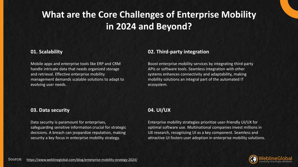 what are the core challenges of enterprise