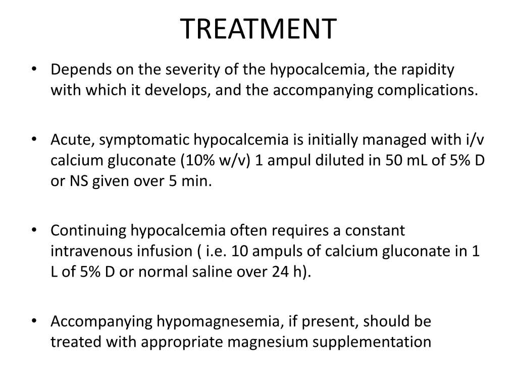 treatment