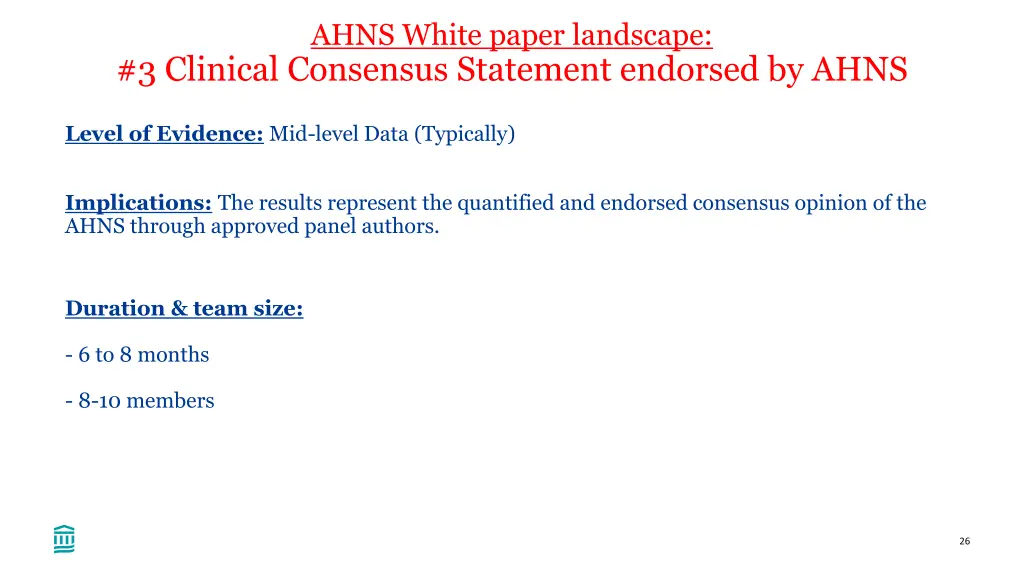 ahns white paper landscape 3 clinical consensus 2