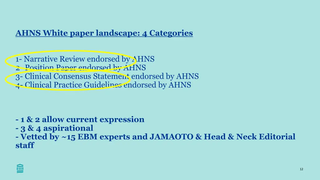 ahns white paper landscape 4 categories