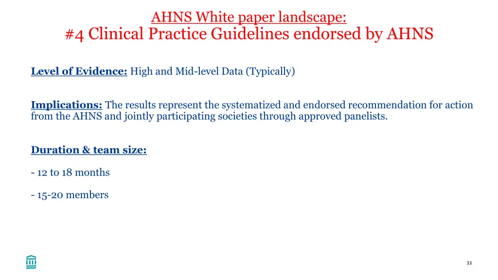 ahns white paper landscape 4 clinical practice 2