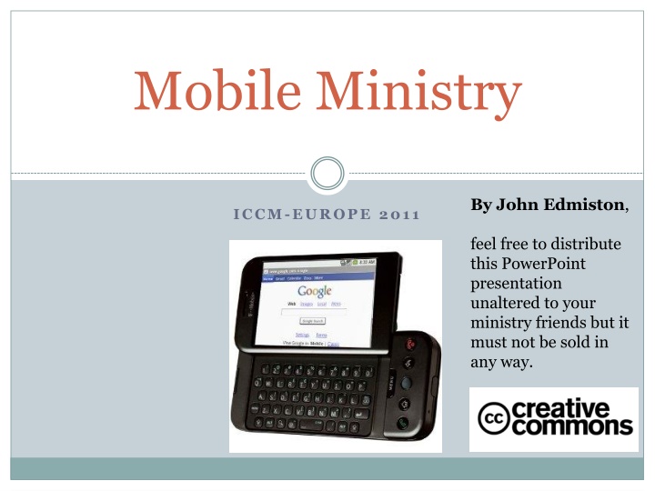 mobile ministry