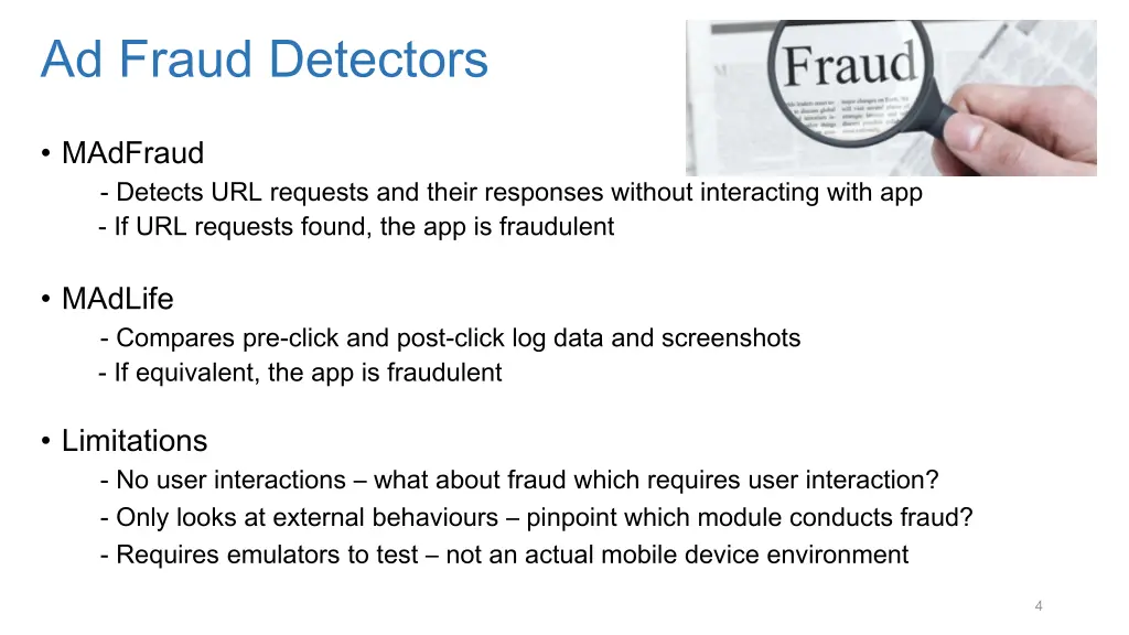 ad fraud detectors