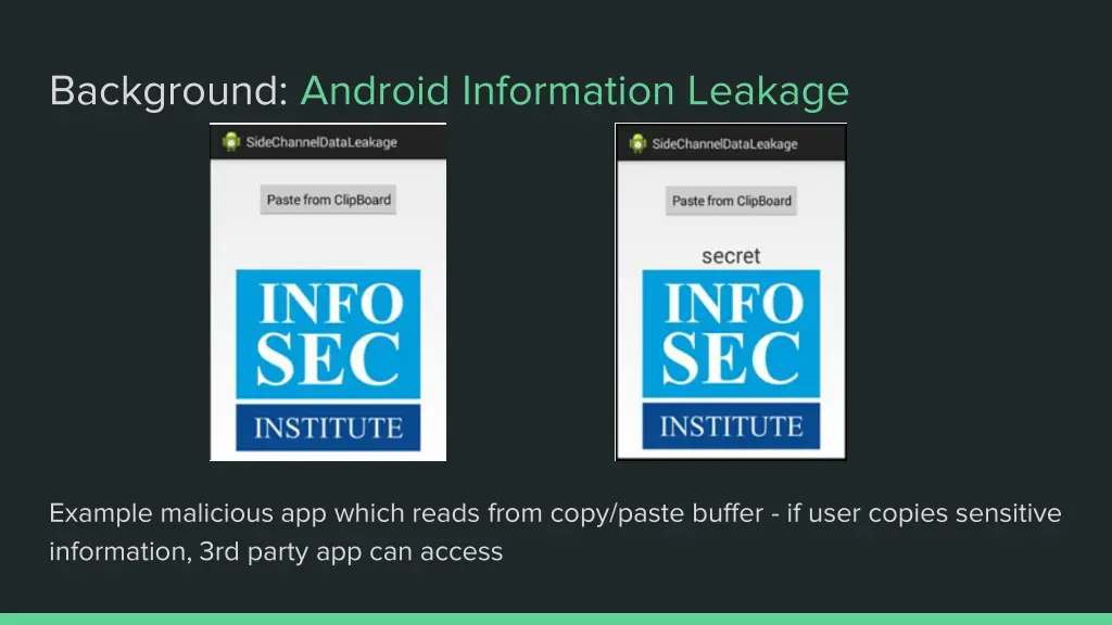 background android information leakage 1