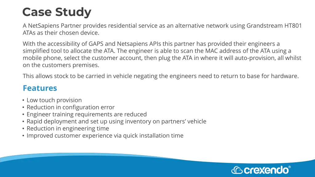 case study a netsapiens partner provides