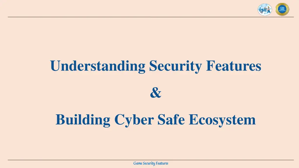 understanding security features
