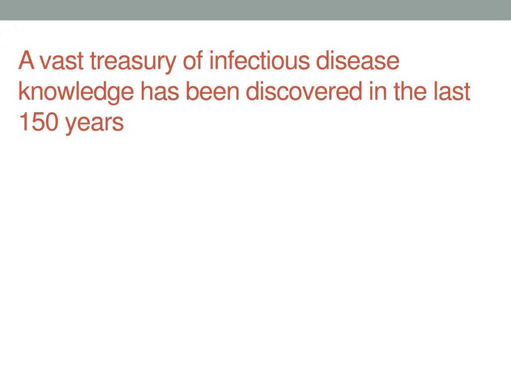 a vast treasury of infectious disease knowledge