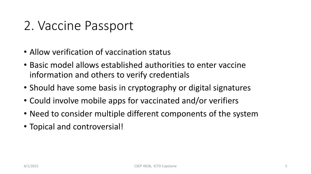2 vaccine passport