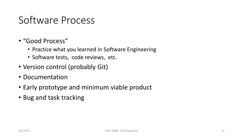software process