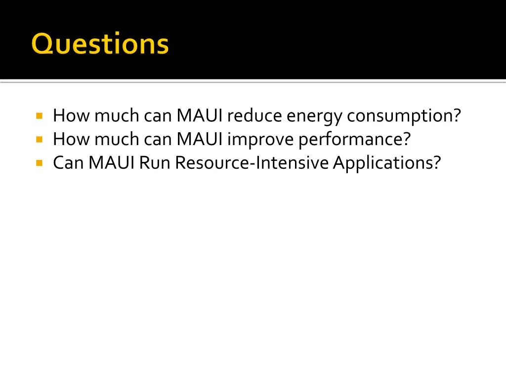 how much can maui reduce energy consumption