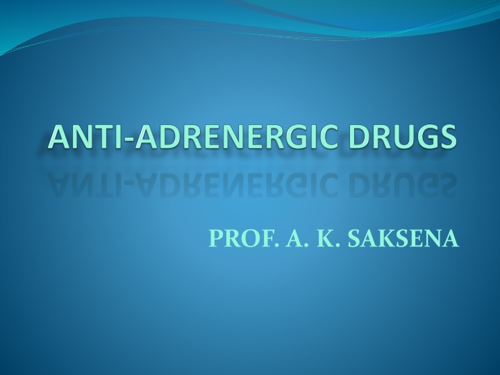 prof a k saksena