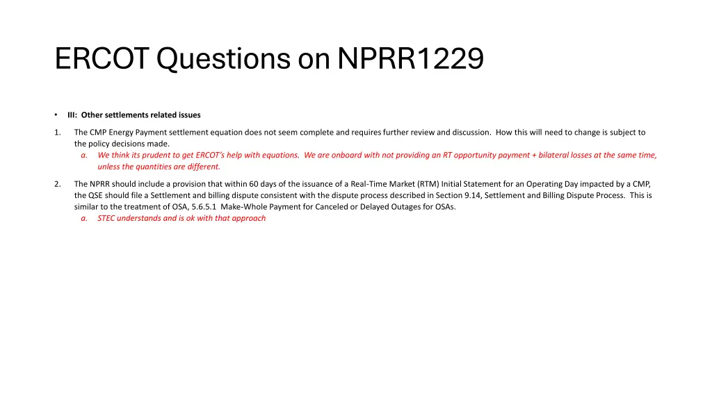 ercot questions on nprr1229 3