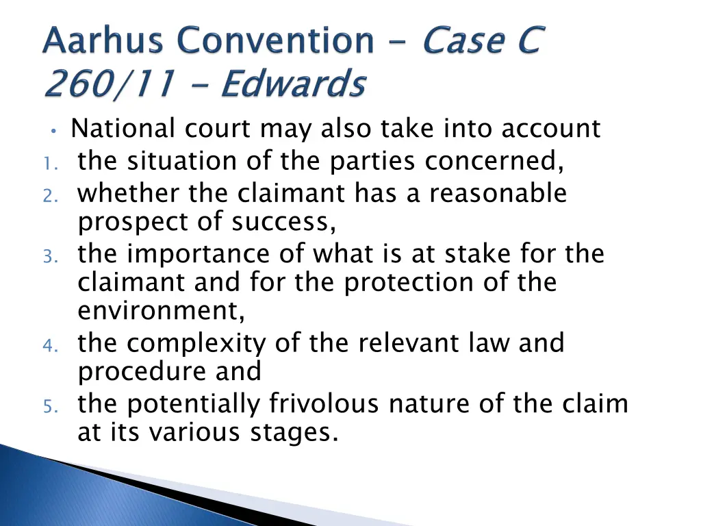 national court may also take into account