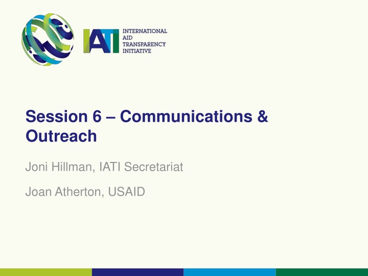 session 6 communications outreach