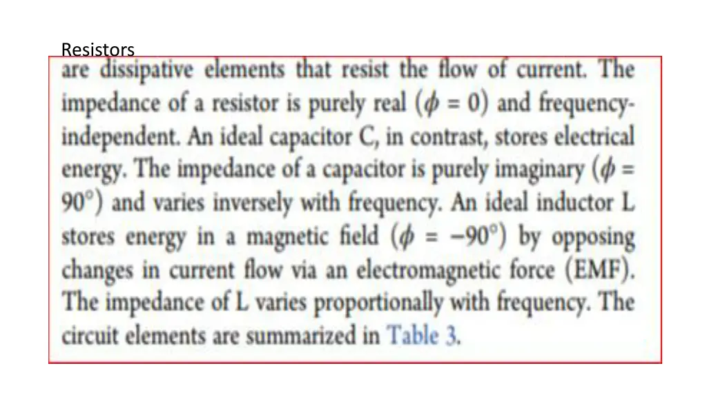 resistors