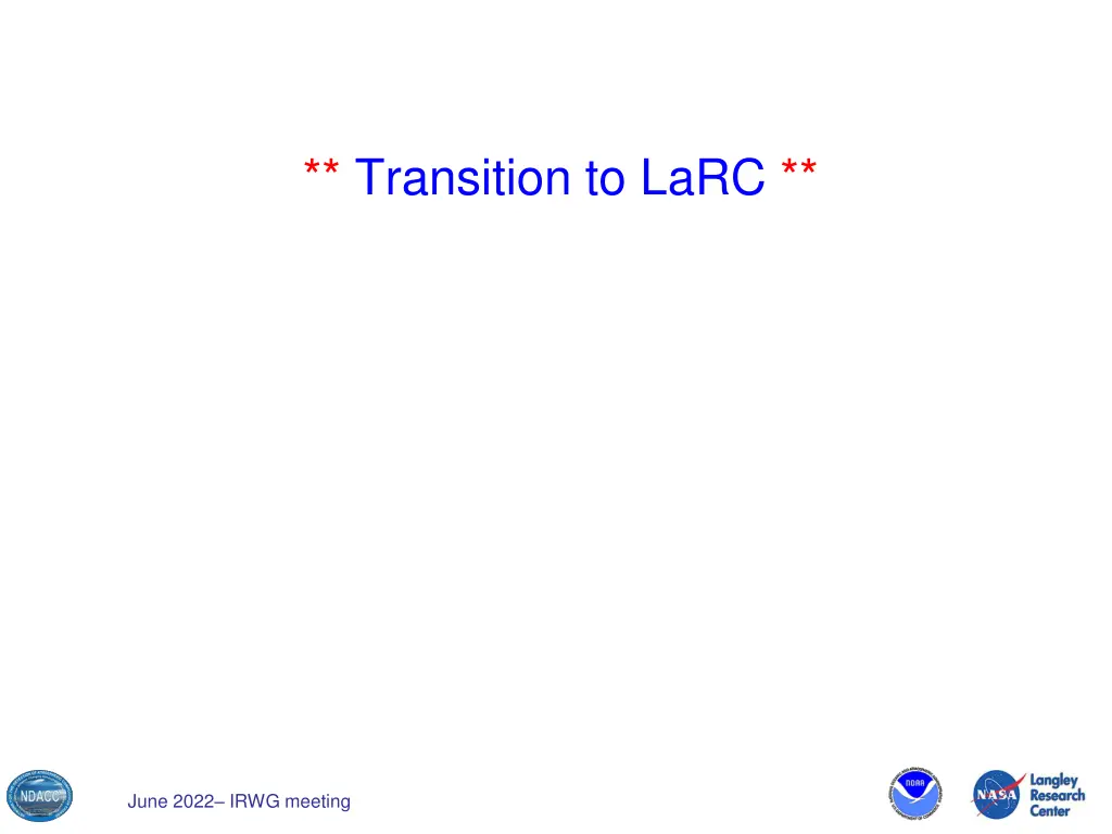 transition to larc