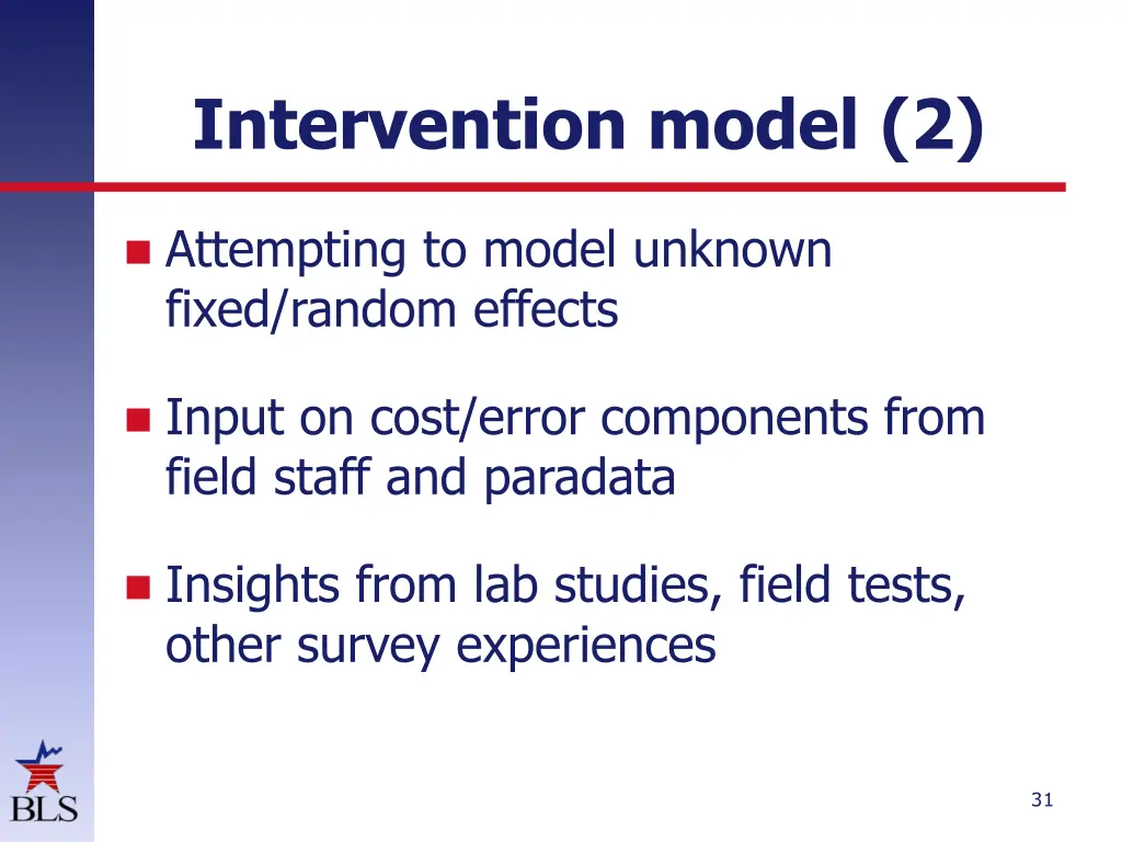 intervention model 2