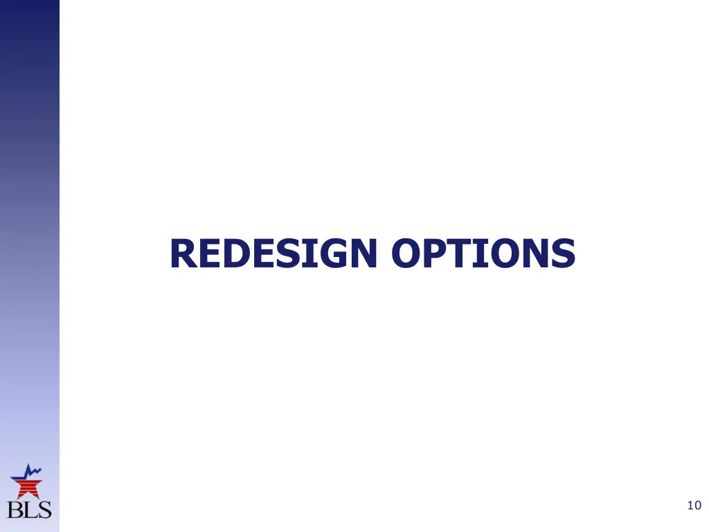 redesign options