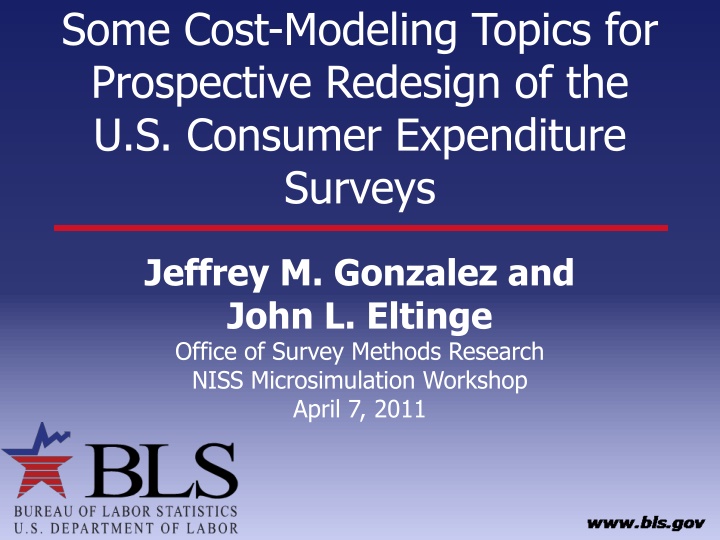 some cost modeling topics for prospective