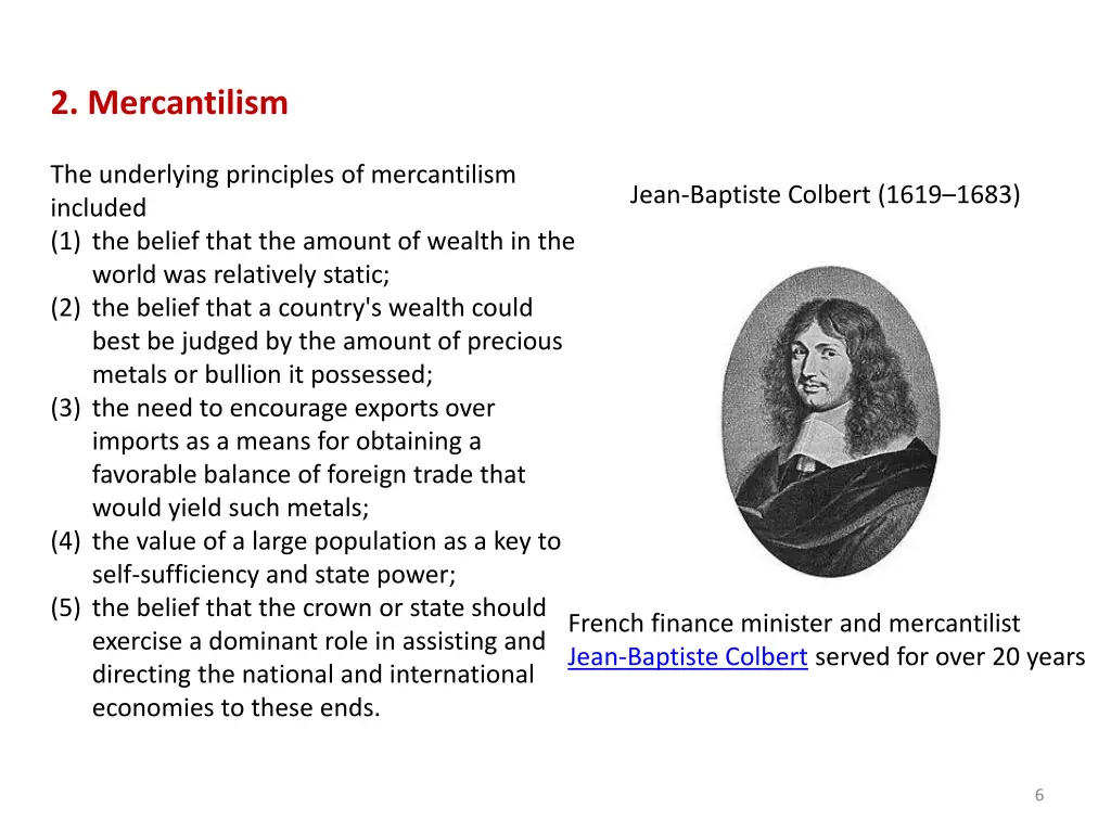 2 mercantilism