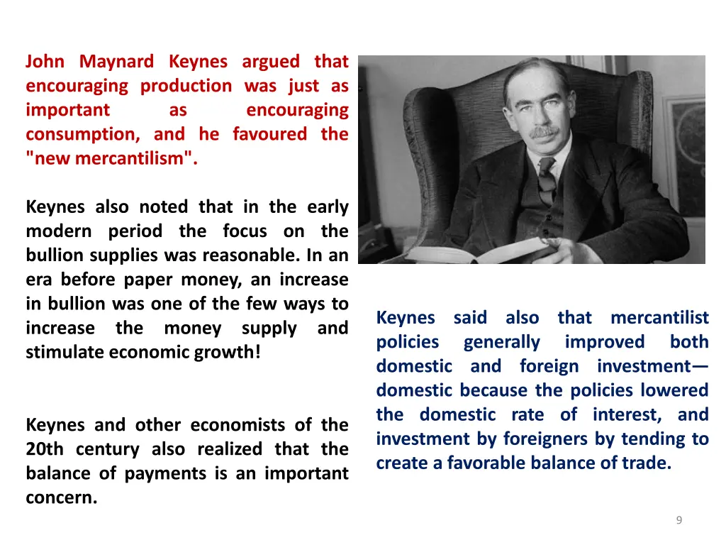 john maynard keynes argued that encouraging