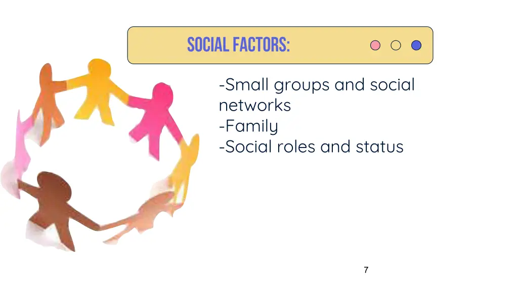 small groups and social networks family social