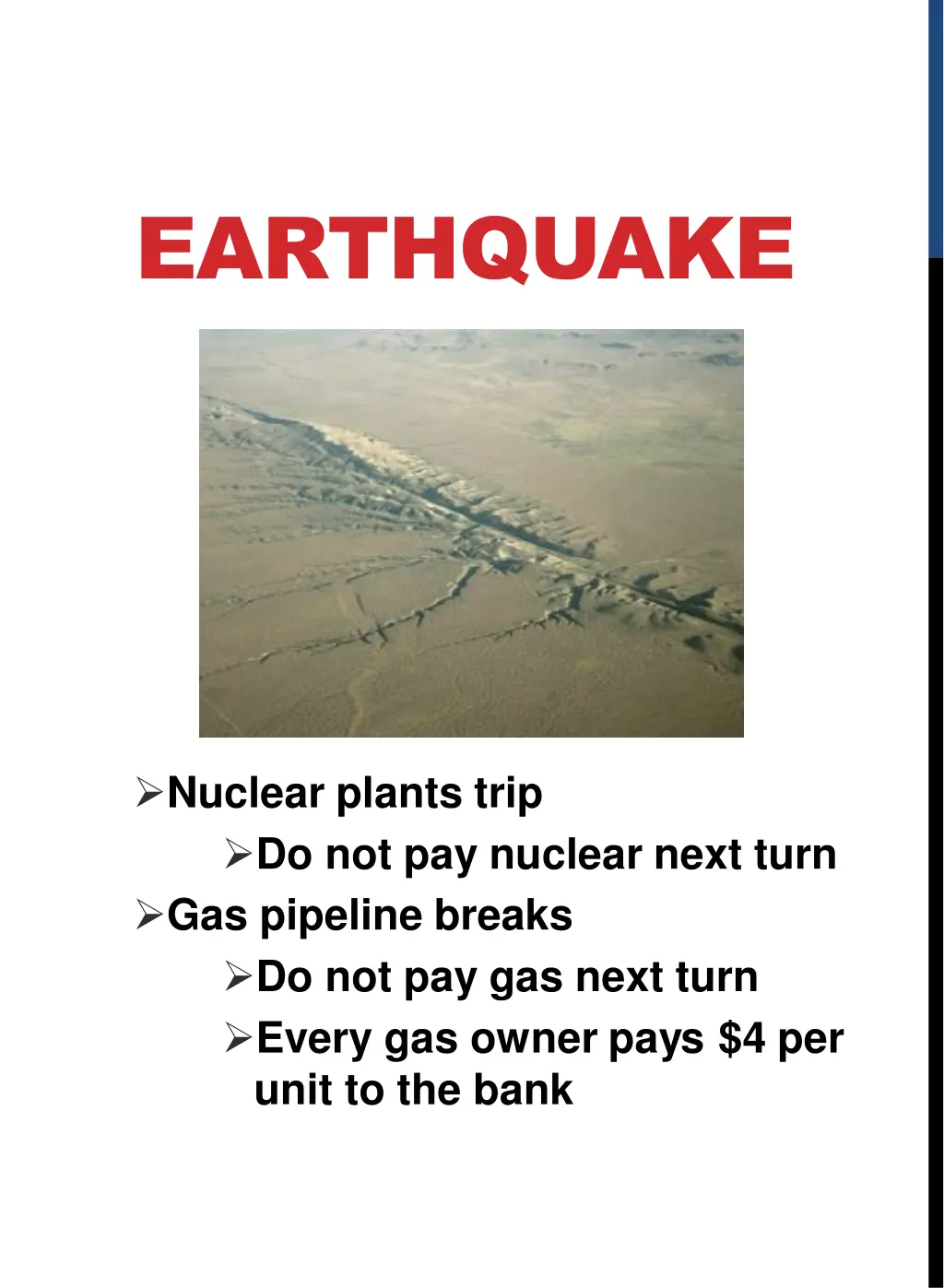 earthquake