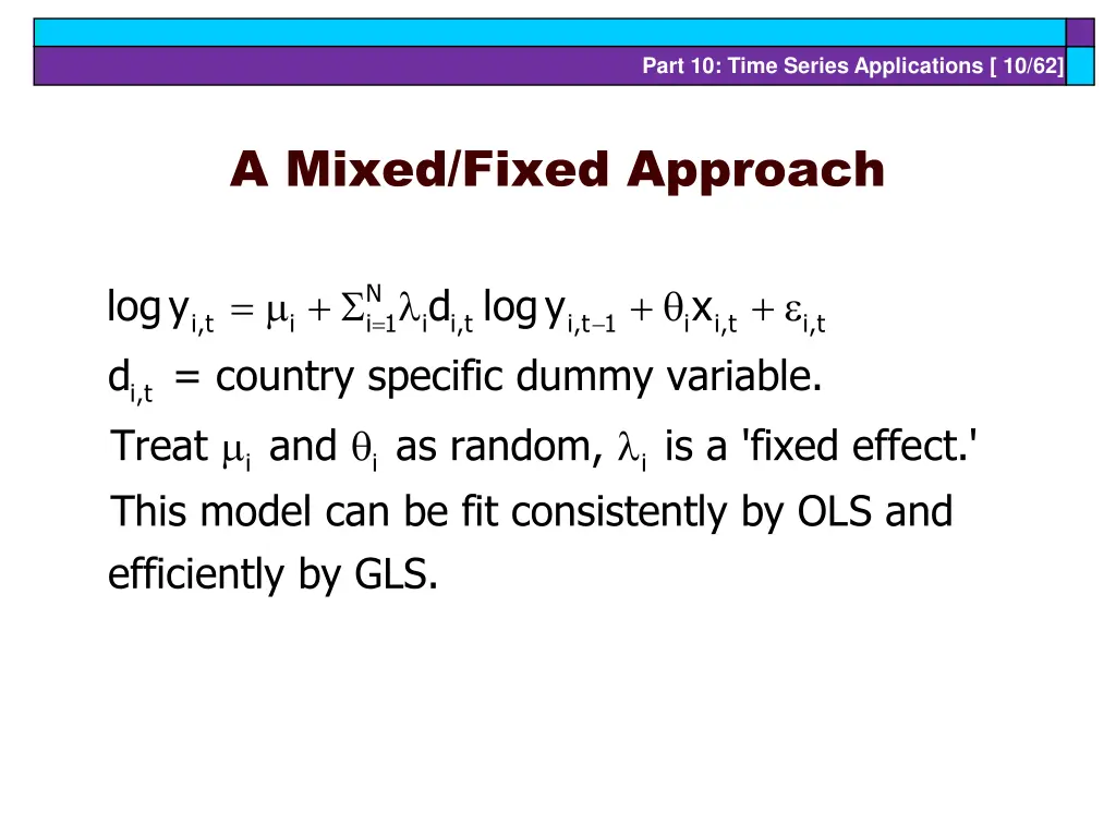 part 10 time series applications 10 62