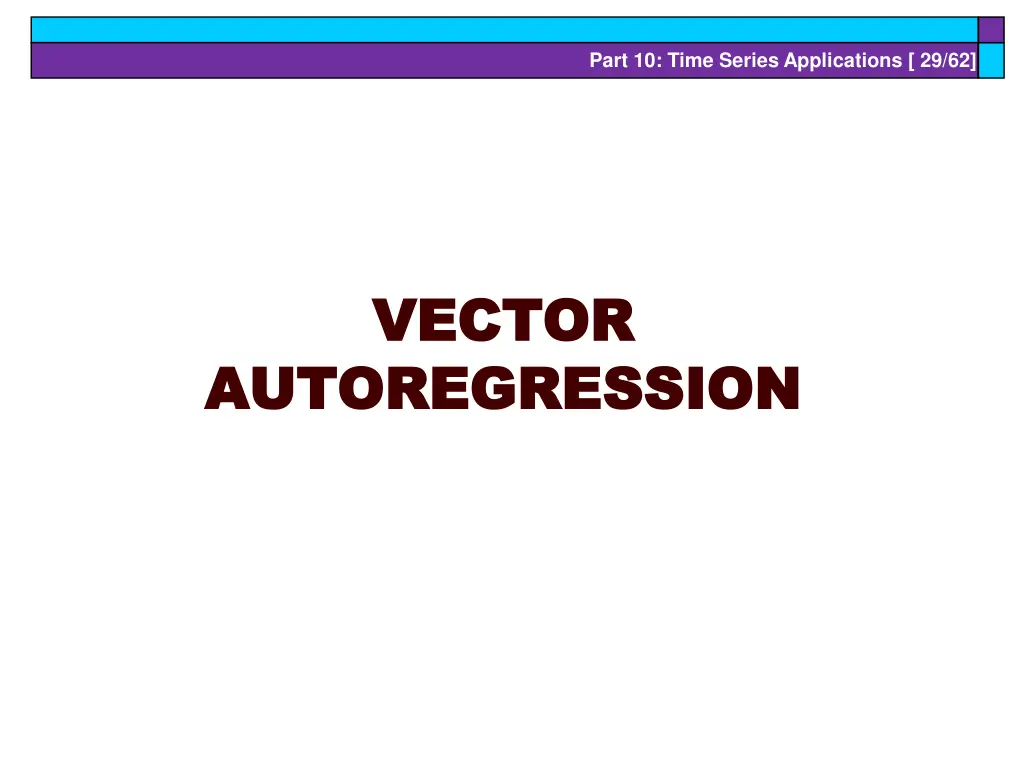 part 10 time series applications 29 62