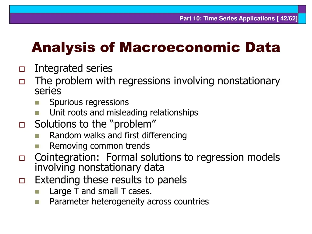 part 10 time series applications 42 62