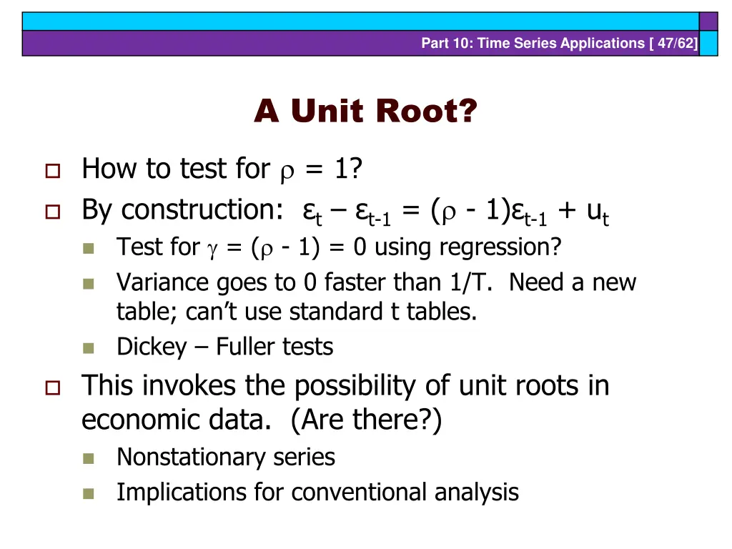 part 10 time series applications 47 62