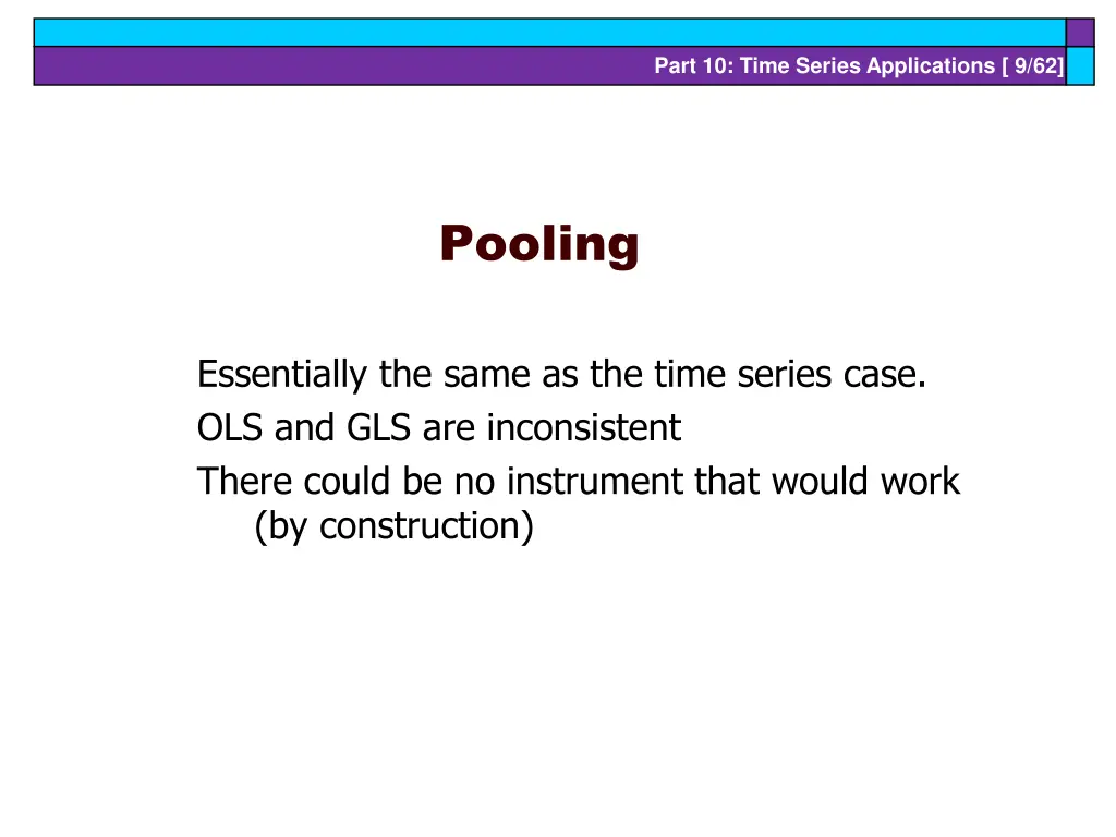 part 10 time series applications 9 62